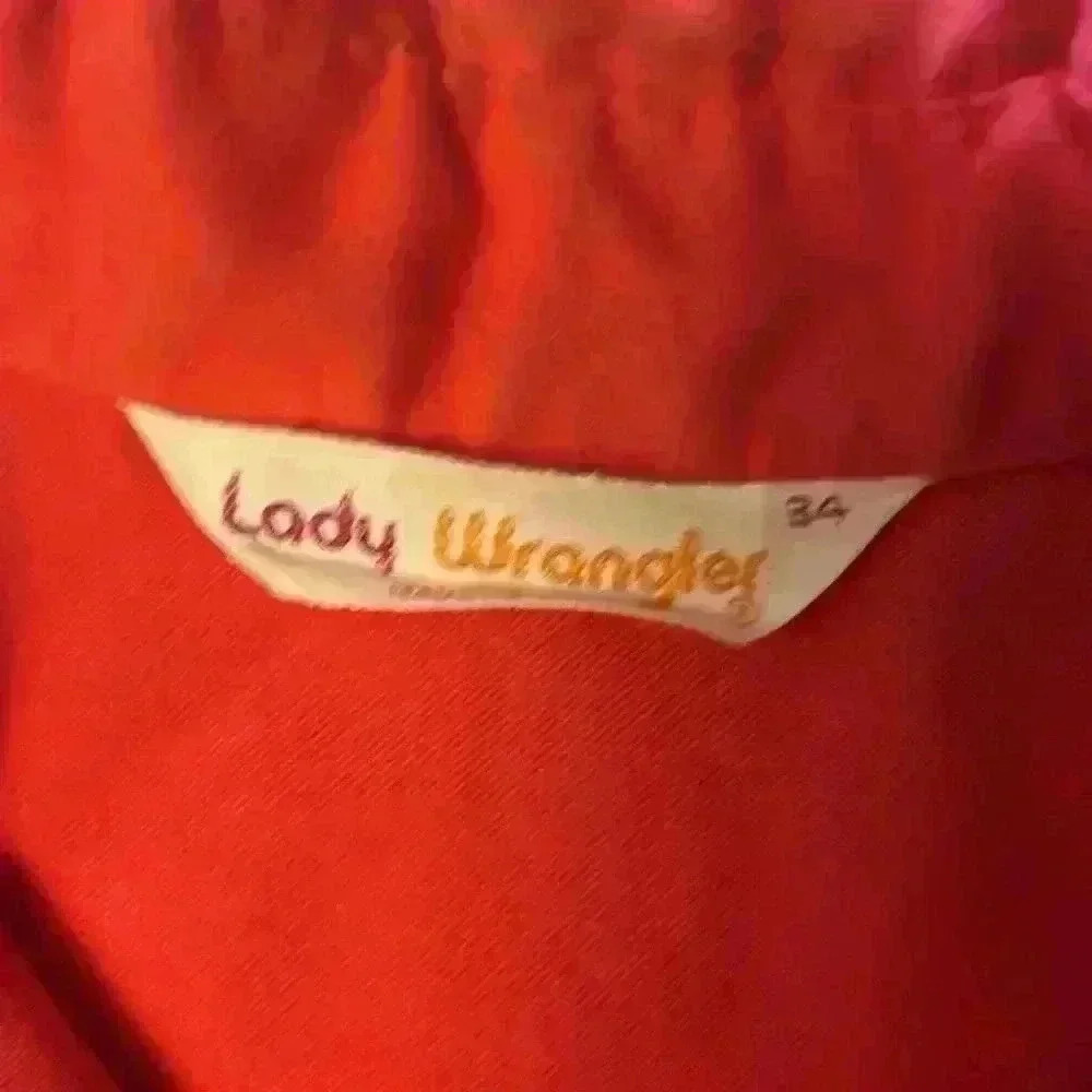 {VINTAGE} Lady Wrangler shirt - Picture 3 of 4